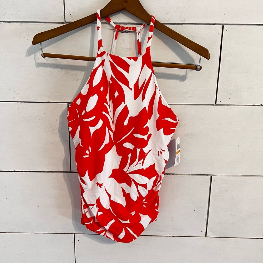 Anne Cole High Neck Tankini Top. Size Small. NWT - Picture 3 of 12